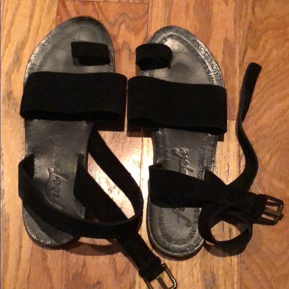 Free people sandals (picture shown in brown)